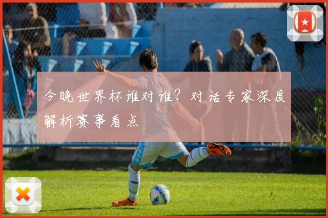 今晚世界杯谁对谁?对话专家深度解析赛事看点